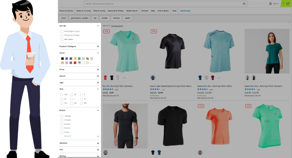 Product Search and Filter
