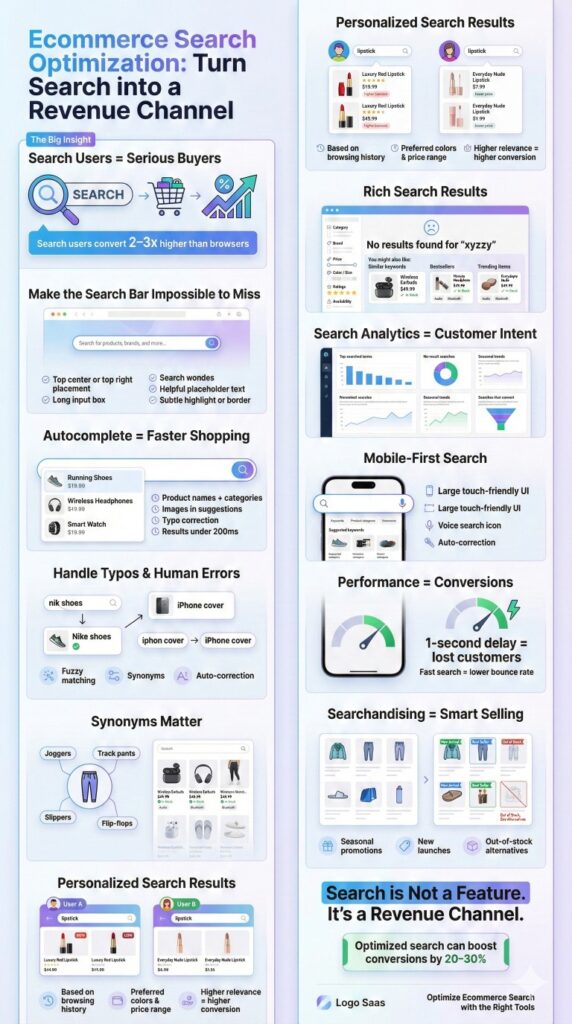 ecommerce site search best practices