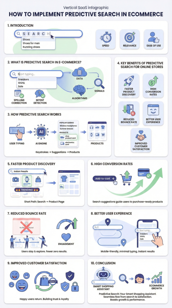 How to implement predictive search in ecommerce