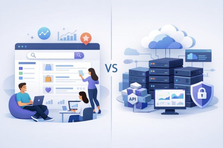 managed search vs site search