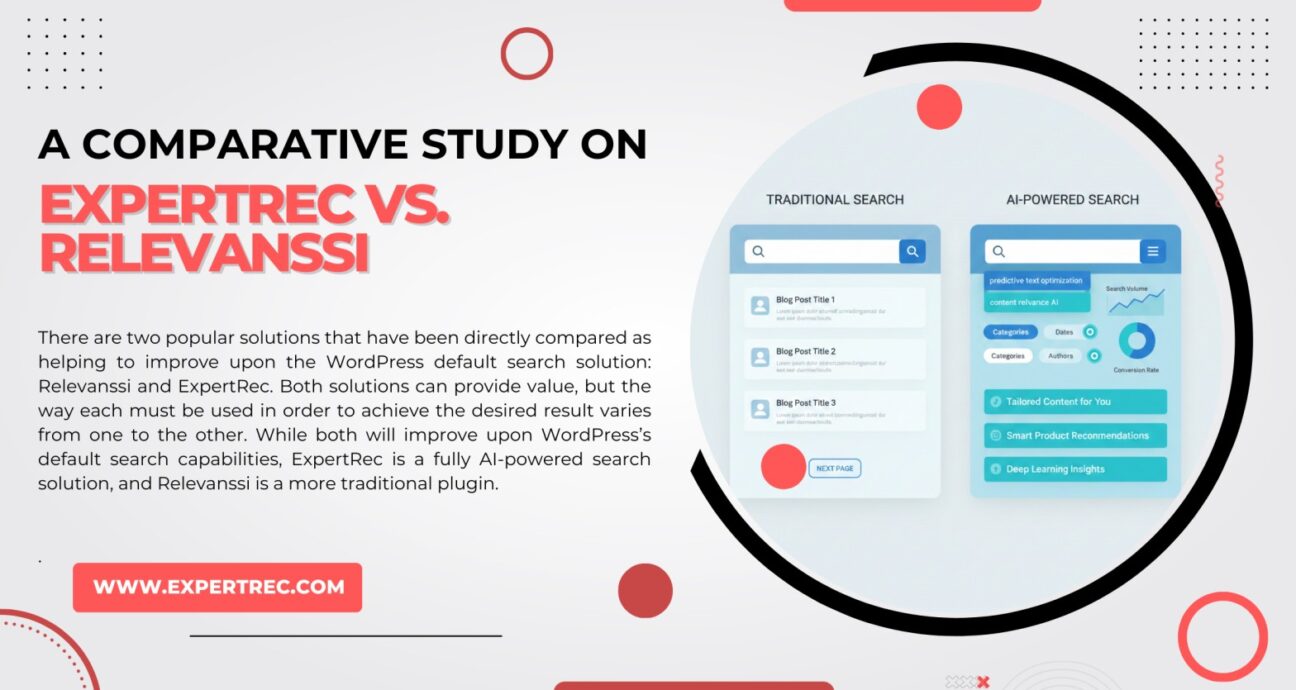 ExpertRec vs. Relevanssi
