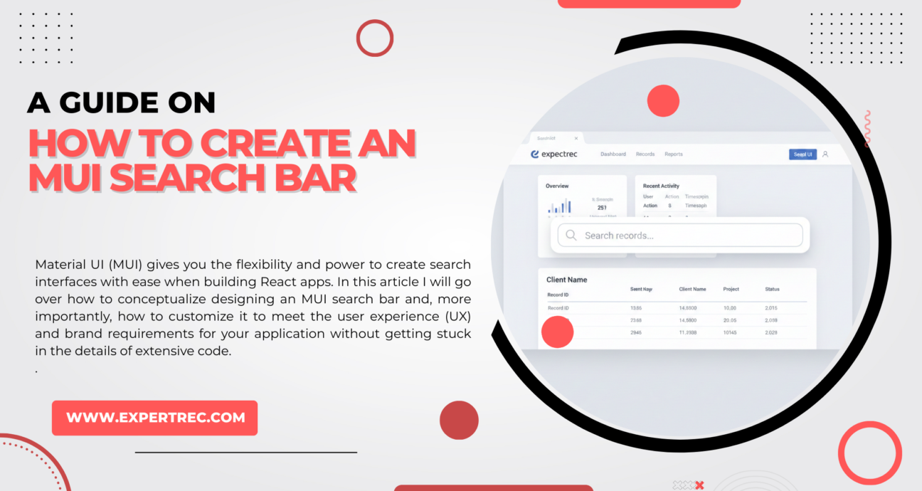 How to Create an MUI Search Bar
