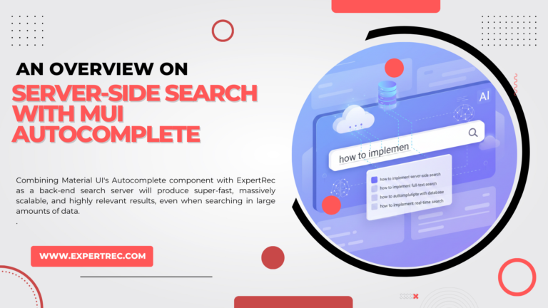 Server-Side Search with MUI Autocomplete