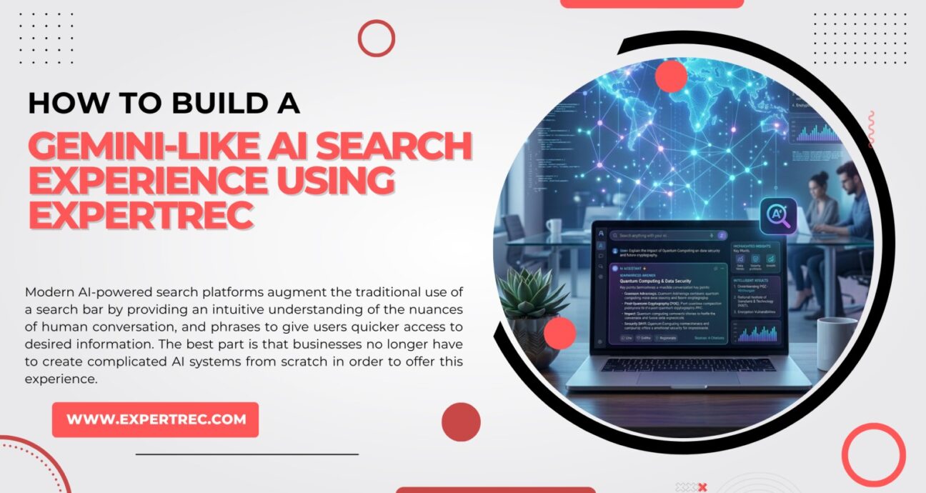 How to Build a Gemini-Like AI Search Experience using Expertrec
