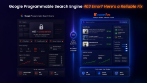 google search engine error 403