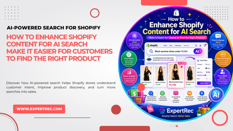 How to Optimize Shopify Content for AI Search | ExpertRec
