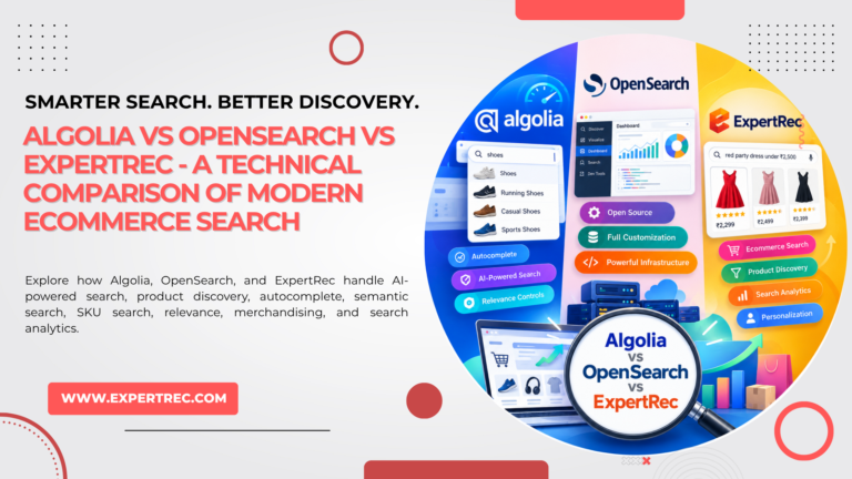 Algolia vs OpenSearch vs ExpertRec